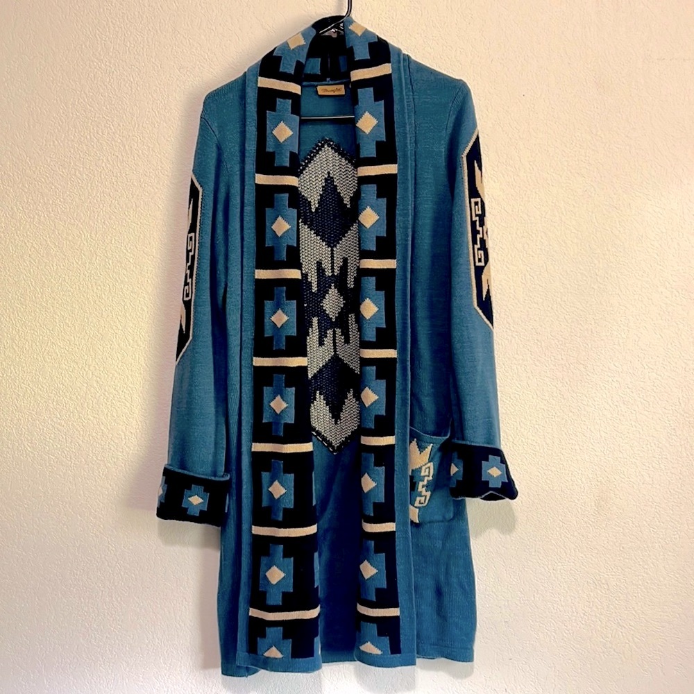 WRANGLER long Sweater Duster small